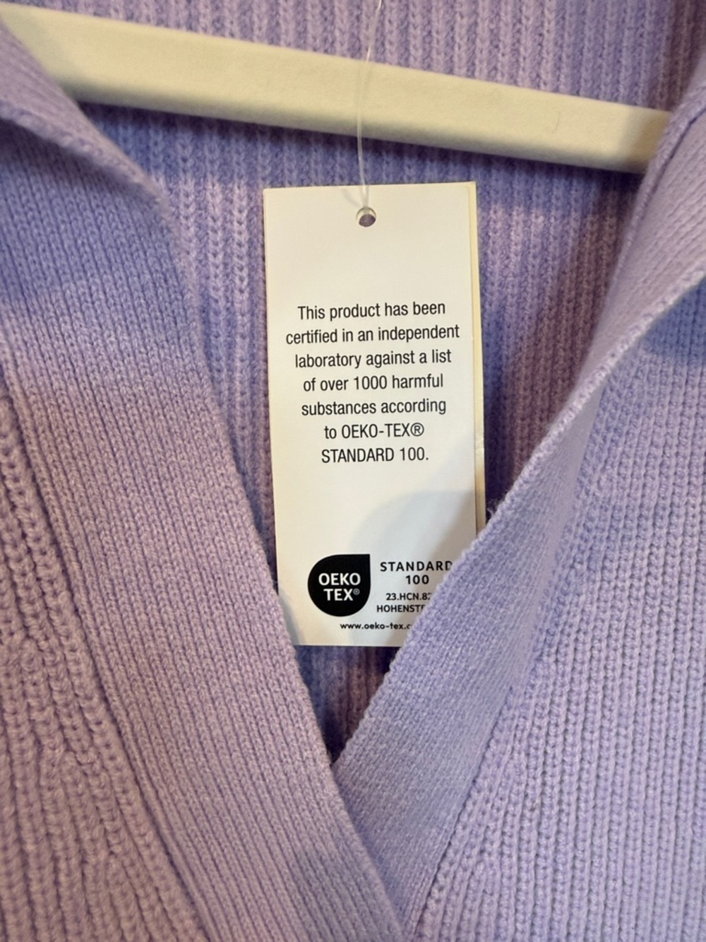 On 34th Ribbed Sweater - Picture 5 of 10